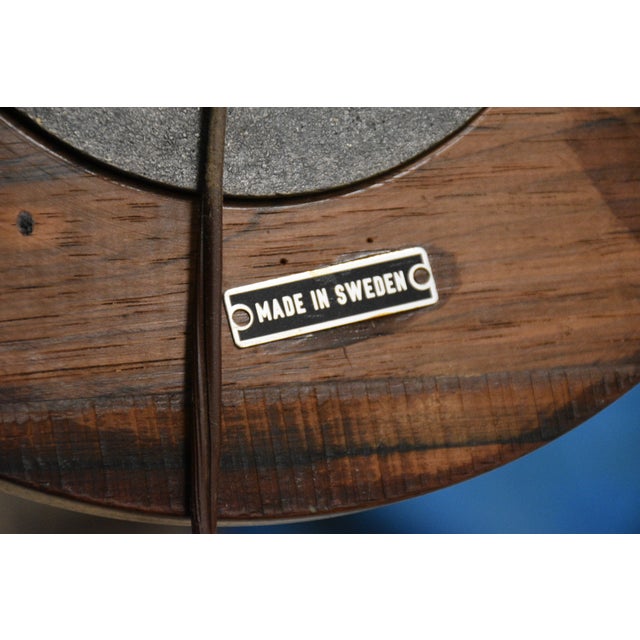 Mid-Century Modern 1960s Swedish Rosewood Mid Century Modern Floor Lamp For Sale - Image 3 of 4