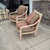 1980’s Neoclassic Large Scale Armchair by Bernhardt Hello, I have a pair of high-quality luxury lounge chairs here that...