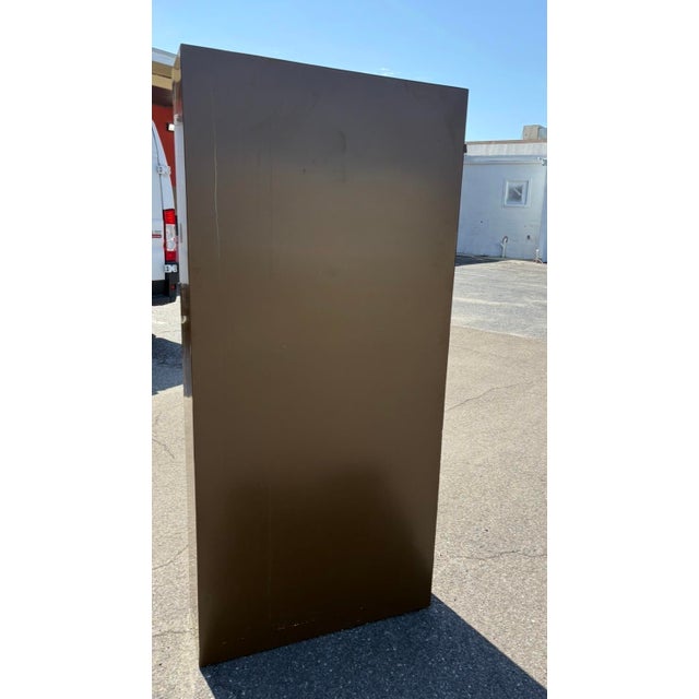 Mid 20th Century Mid Century Multicolor Tab Filing Cabinet For Sale - Image 5 of 9