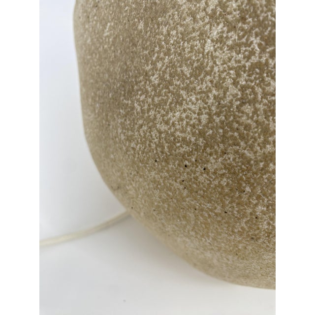 Moon Rock Light Object in Fiberglass attributed to André Cazenave, France, 1960s For Sale - Image 9 of 12
