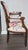 Absolutely Gorgeous Vintage Louis XVI STYLE French Arm Chair featuring Rare Collectible Vintage Batkcloth Upholstery...