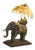 Maitland-Smith Elephant Ride Table Lamp For Sale