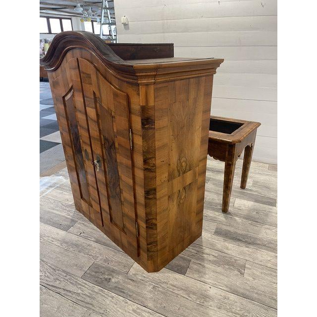 Dutch Inlaid Markertery Cabinet, 1800 For Sale - Image 16 of 18
