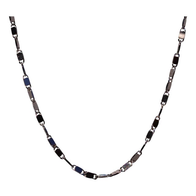 The 41st Street: Italian Made Specialty Link Necklace For Sale