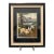 1940s W. C. Vincent Signed Hunting Dogs Mountain Lake Landscape Painting Framed For Sale