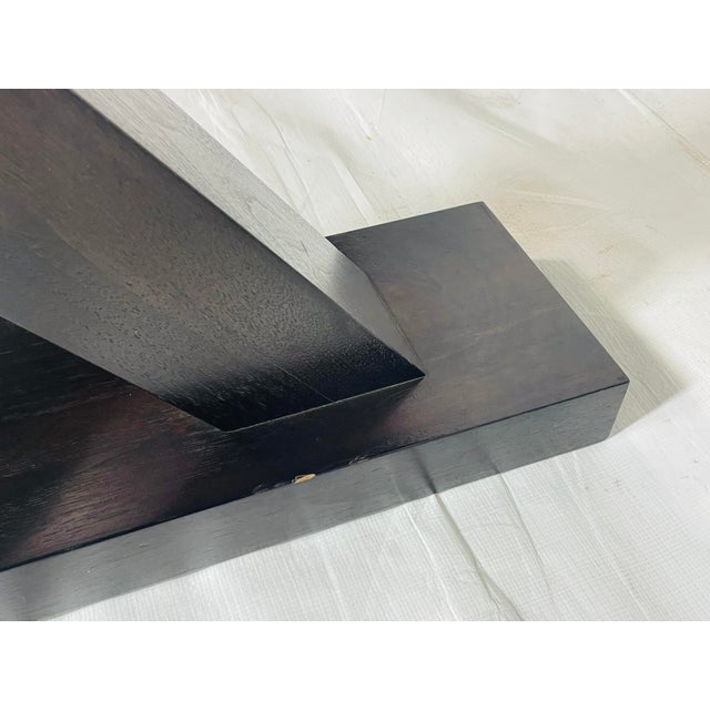 Christian Liaigre “Courier” Solid Oak Dining Table for Holly Hunt, Usa For Sale - Image 17 of 18