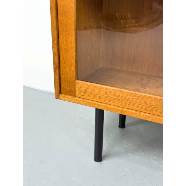 Black Danish Oak Display Case from Brouer, 1960s For Sale - Image 8 of 18