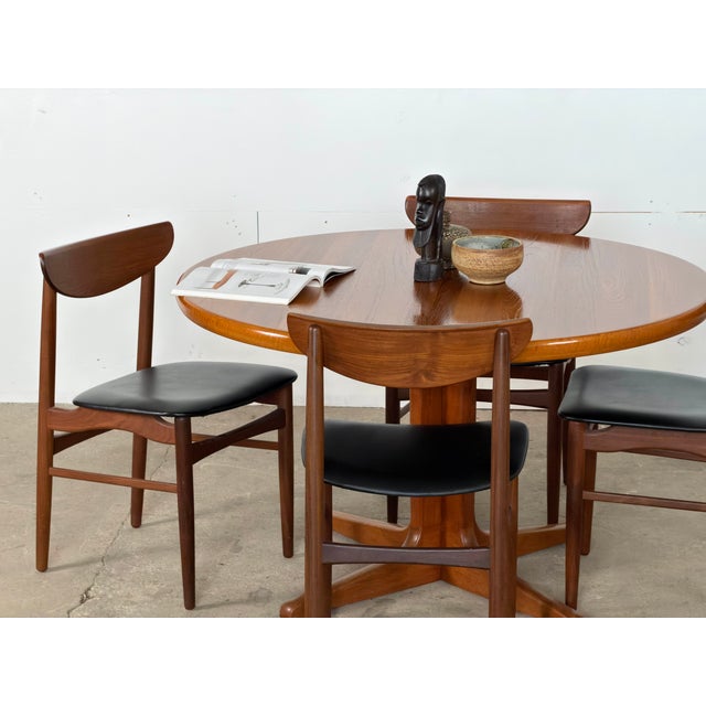 Danish Teak Dining Chairs from Harry Østergaard, 1960s, Set of 8 For Sale - Image 9 of 11