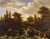 Jacob van ruisdael (haarlem 1628 - amsterdam 1682) attributed wooded landscape with waterfall oil on canvas 74 x 94 cm. -...