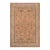 Shabby Chic Orange/Beige Wool Rug - 6'2'' X 9'0'' For Sale