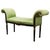 Vintage Regency Style Green Chinoiserie Window Seat Bench For Sale - Image 11 of 12