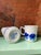 1950s 1950s Vintage Stavangerflint Rolf Froyland Viola Mugs and Creamer Set, Norway- Set of 7 For Sale - Image 5 of 11