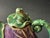 Purple Decorative Studio Art Pottery Teapot With Frog on Lily Pad Lid For Sale - Image 8 of 12