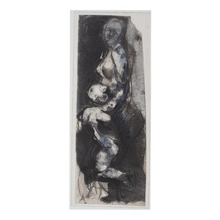 After Auguste Rodin, Nude, Maternal Love, Engraving For Sale