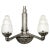 Stunning French Art Deco wall sconces / lamps known as the "Waterfall" was created in the 1930's by the French Master...