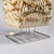 1970s Woven Textile and Chrome Table Lamp by Max Sauze, 1970 For Sale - Image 5 of 9