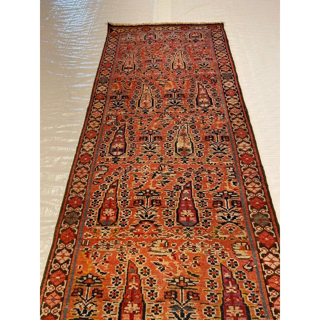 Antique Saraband Runner Rug 5'4'' X 2'2''