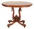 Italian Oval Gueridon Table in Walnut by Paolo Buffa, 1930s For Sale