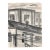 1950s Virginia Spencer Backyards and Airplane Drawing For Sale