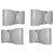 Foglio Wall Lights by Tobia Scarpa for Flos, 1966, Set of 4 For Sale - Image 15 of 15