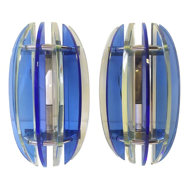 Wall Lights from Veca, Florence, Set of 2 For Sale
