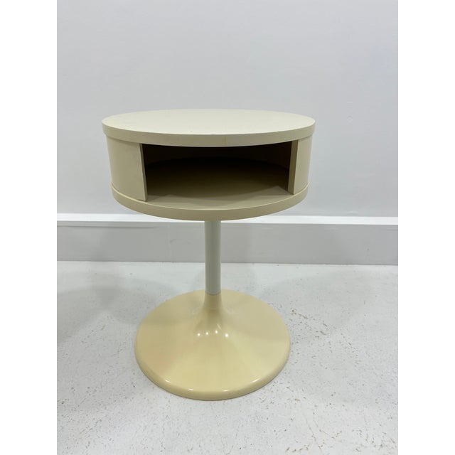 Beige Space Age Tulip Side Tables by Lusch Erzeugnis for Lusch & Co, 1970s, Set of 2 For Sale - Image 8 of 15