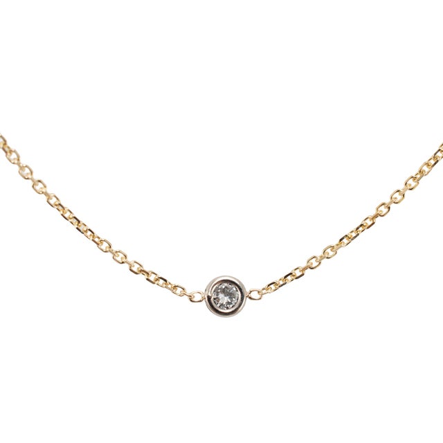 Gender: Ladies Metal Type: 14K Yellow Gold & White Gold Length: 18.00 inches Width: 0.60 mm Weight: 2.28 grams Ladies 14K...