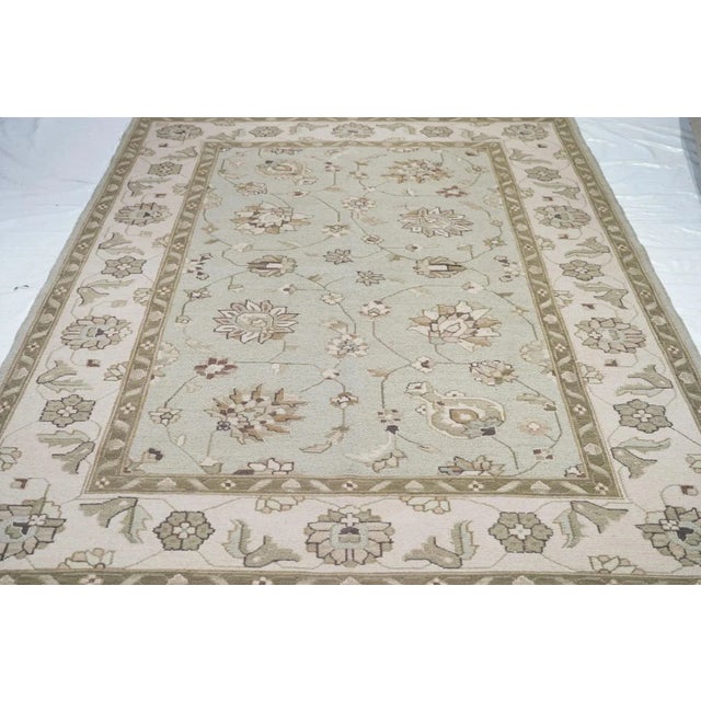 Textile Sumak Rug 6' X 9' For Sale - Image 7 of 10