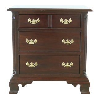 Stickley 3 Drawer Cherry Nightstand Chest For Sale