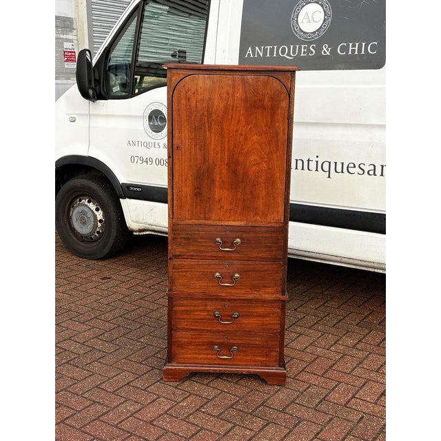 Housekeepers Cabinet in Mahogany For Sale - Image 3 of 11