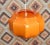 1970s Hanging Ceiling Lamp in Orange Plastic from Ilka Plast, 1970s For Sale - Image 5 of 10