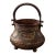 Late 19th C Ottoman Brass Overlay Copper Vessel For Sale