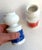 Pair of Petit Segmented Vases by Olle Alberius for Rörstrand, Sweden, 1960's For Sale - Image 9 of 11
