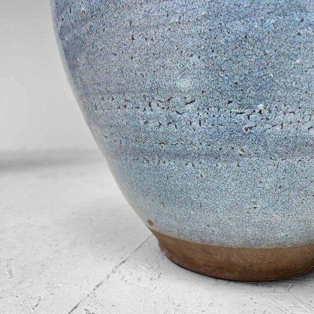 Shōwa Period Glazed Shigaraki Tsubo, Japan, 1950s For Sale - Image 13 of 14