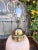 Vintage 1980's Chapman Ceramic and Brass Table Lamp For Sale - Image 10 of 12