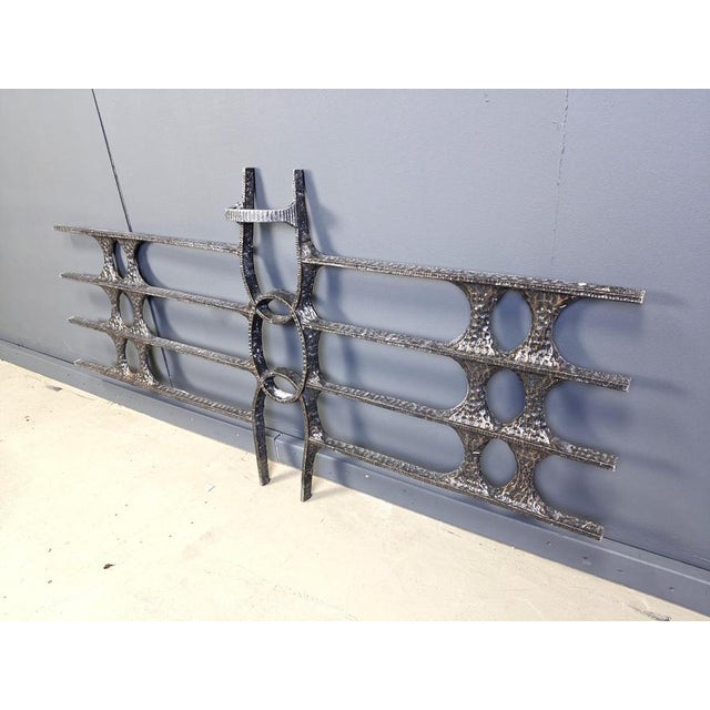 1970s Large Brutalist Wall Sculpture, 1970s For Sale - Image 5 of 12