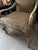 Late 20th Century French Provincial Louis XV Style Carved Armchair by Thomasville With Antiqued Frame & Tapestry Upholstery For Sale - Image 11 of 12