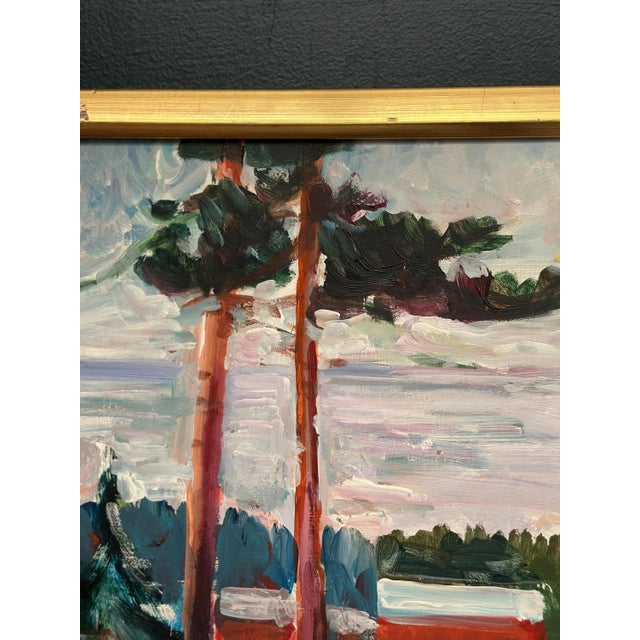 Carl Köhler, Landscape, 1960s, Oil on Panel, Framed For Sale - Image 8 of 16