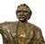 2000 - 2009 Bronze Albert Einstein Statue on Garden Bench For Sale - Image 5 of 10
