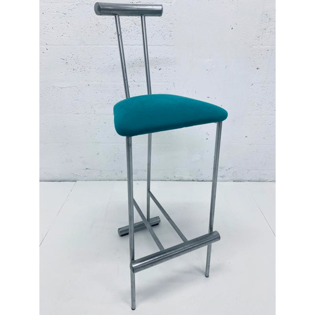 Postmodern Memphis Style Bar Stool, 1980s For Sale - Image 11 of 11