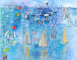 Raoul Dufy Regates a Cowes Giclee LTD Edition