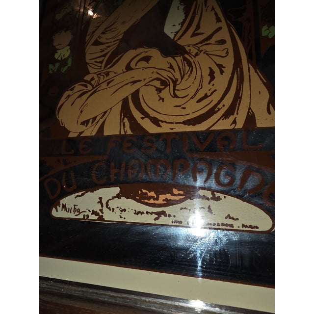 Moet Chandon Champagne Mirror For Sale In San Antonio - Image 6 of 8
