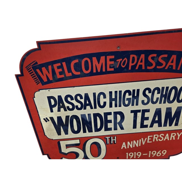 Rare 1969 Passaic High School Basketball Sign Wonder Team 50th Anniversary Nj For Sale - Image 14 of 17