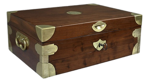 Mahogany Travel Case, 1800s