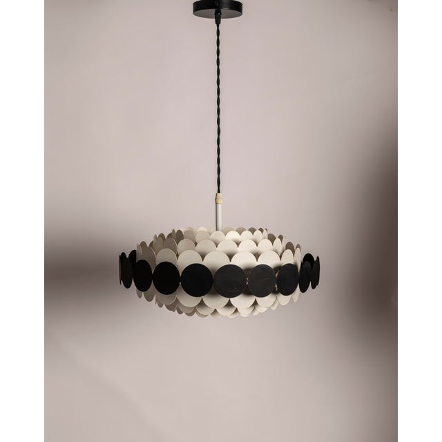 Space Age Pendant Lamp from Doria Leuchten, Germany, 1960s For Sale - Image 6 of 6