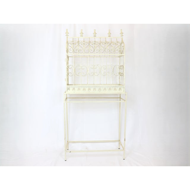 Vintage Decorative Terrarium / Bird Cage on Stand For Sale - Image 11 of 11