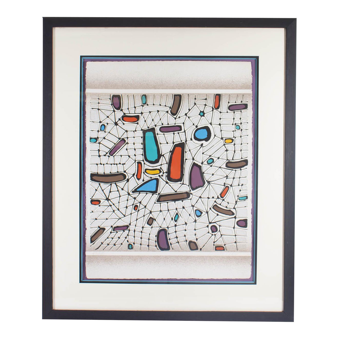Signed Limited Edition Stencil Casting Print by Paul Maxwell | Chairish