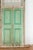 1900s Indian Wood & Grate Window with Green Paint & Distressed Patina For Sale In New York - Image 6 of 13