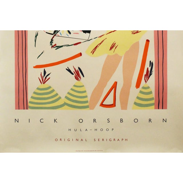 Date: 1985 Size: 24 x 36 inches Artist: Nick Orsborn About the poster: Nick Orsborn's Hula-Hoop poster, created in 1985,...