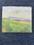 Painting by Theo Möller, painted in oil on cardboard. Dimensions: approx. 19 cm x 21 cm. Möller, Hans Theo von, landscape...